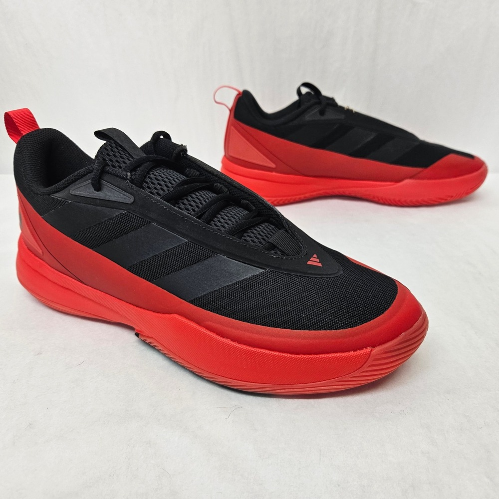 Adidas‎ Subzone Basketball Shoes IH8555 Core Black Red Carbon Mens Size 10.5
